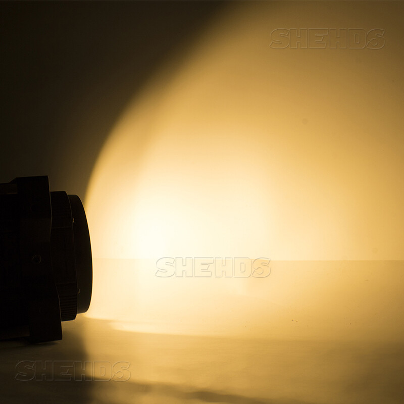 SHEHDS LED Par COB 200W/Combination 4eyes 400W Warm+ Cool White Lighting Wedding