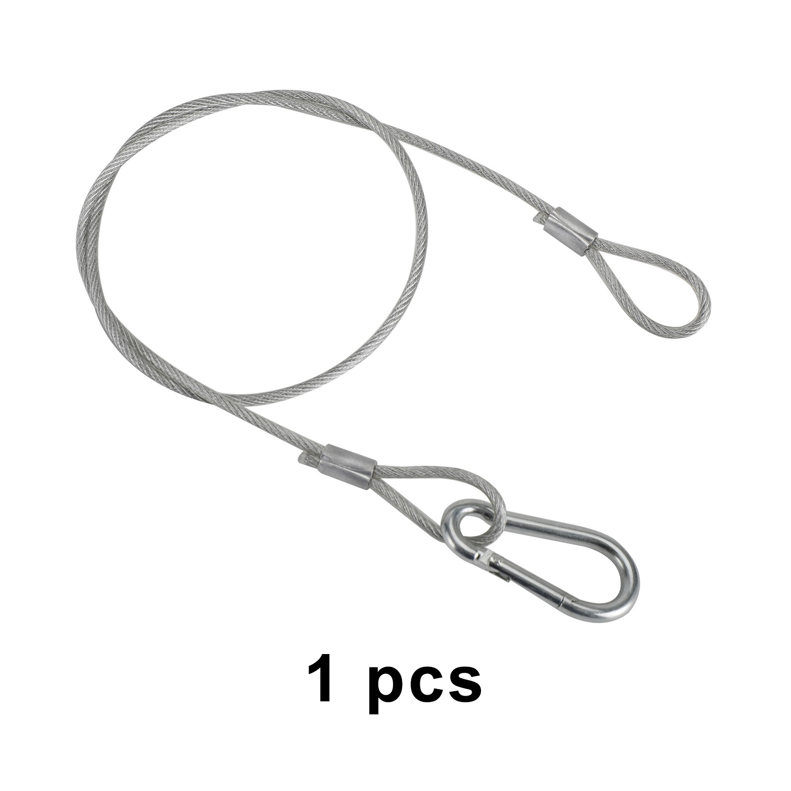 1/5/10Pcs 26.4″Steel Wire Safety Security Cable For Stage Light Clamp Par Light