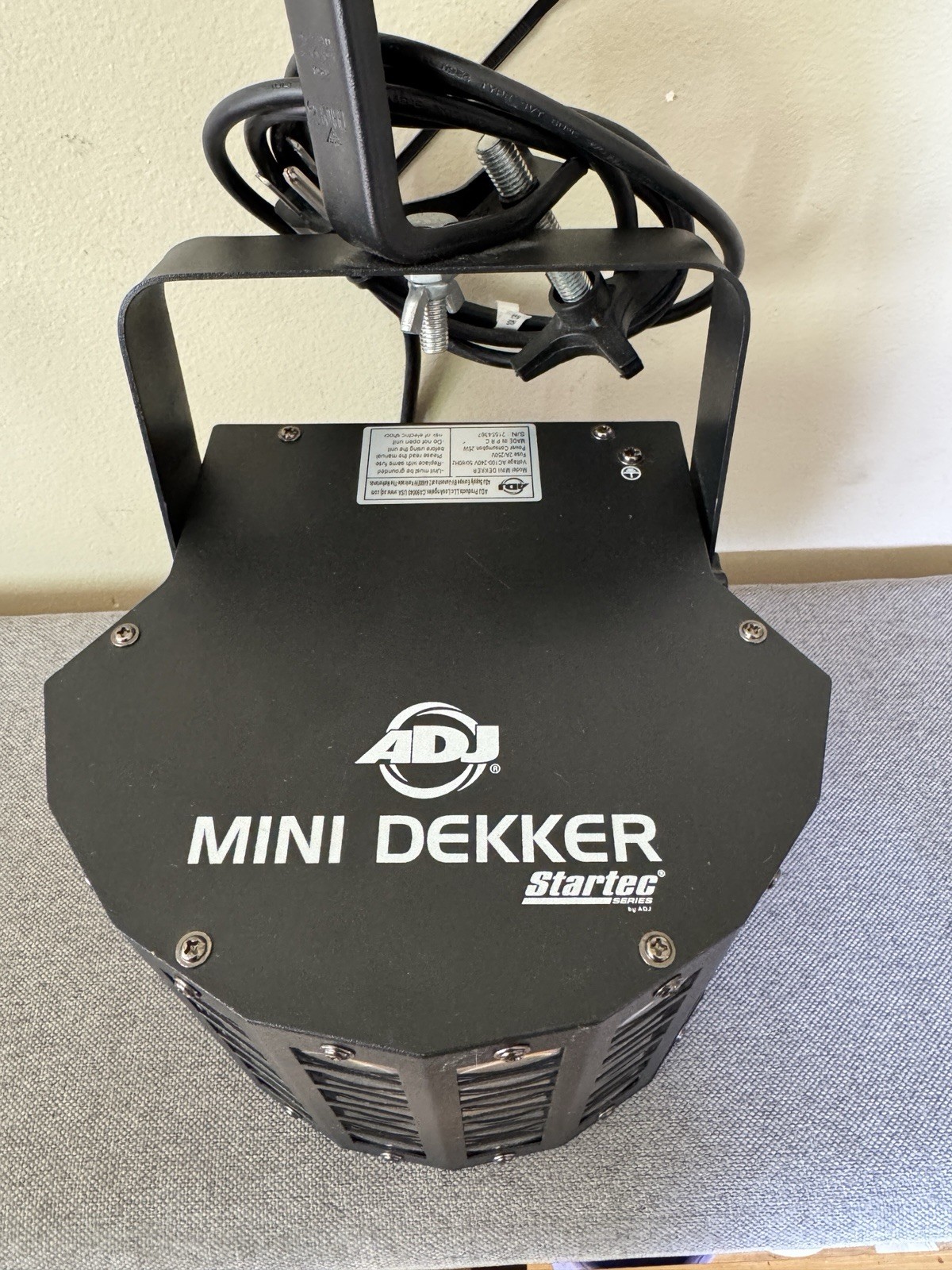 ADJ Products MINI DEKKER STARTEC 2 X 10W RGBW Color-Changing LED Light
