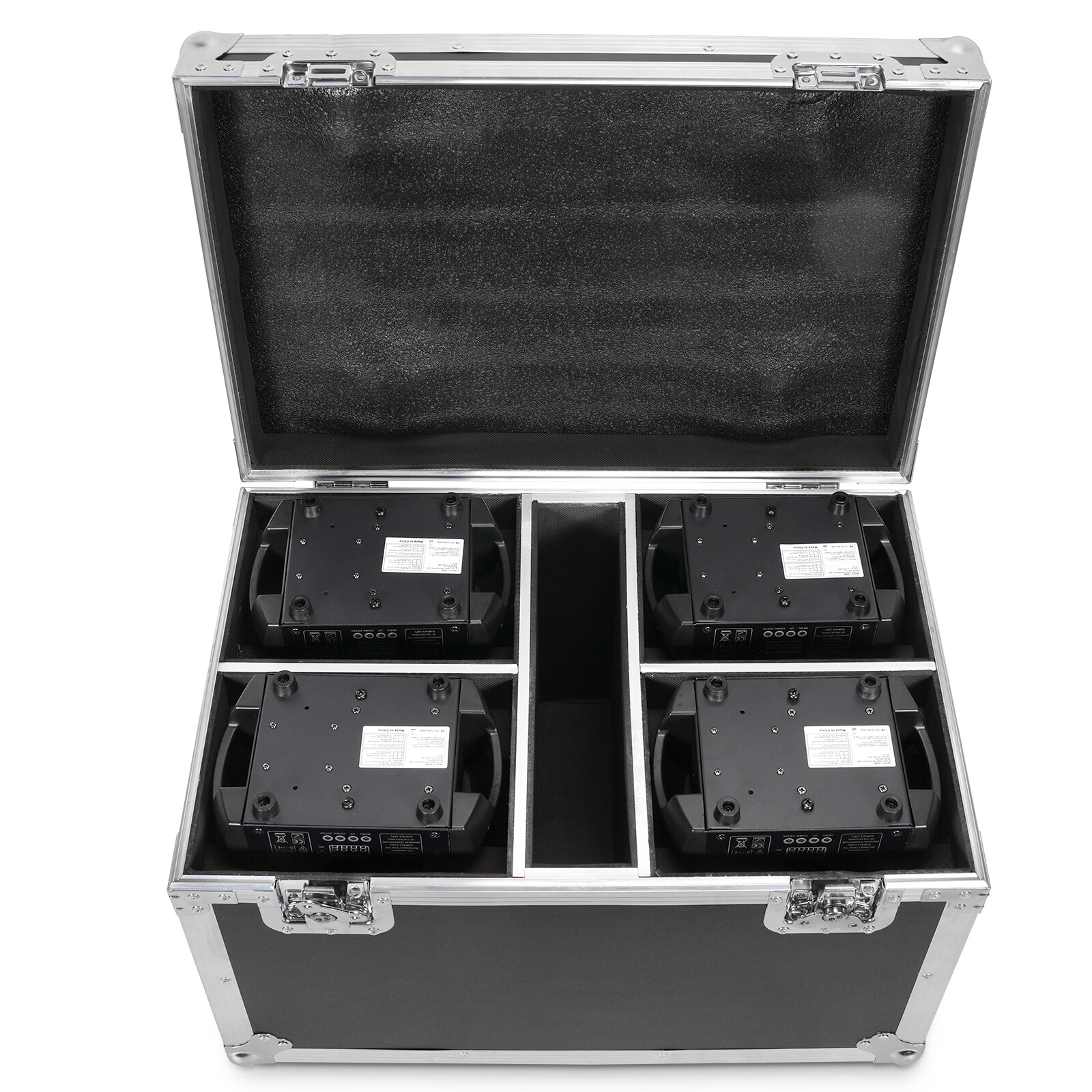 4PCS 150W 6+12 Prism Moving Head Lights 8 GOBOs 8 Colors Disco Stage Beam Light