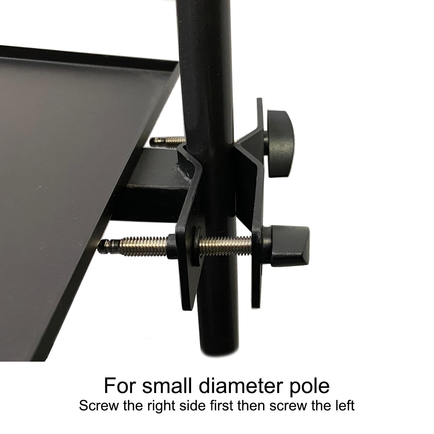 Heavy Duty Metal Tray Platform for Tripod Speaker Mobile TV Stand 11.8×15.8 Inch