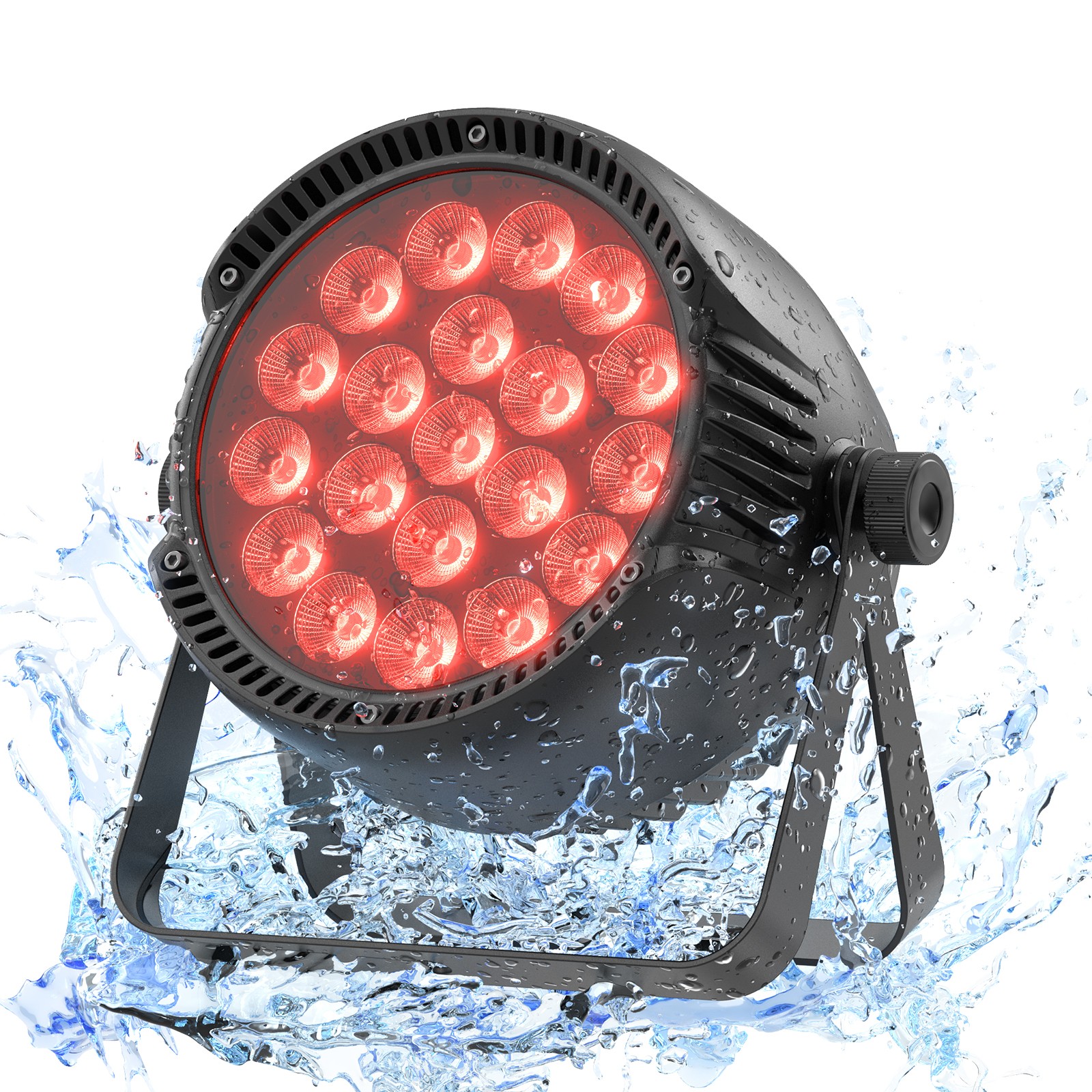 20x15W IP67 Waterproof LED Par Light RGBW Outdoor Stage Lights DJ Party Lighting