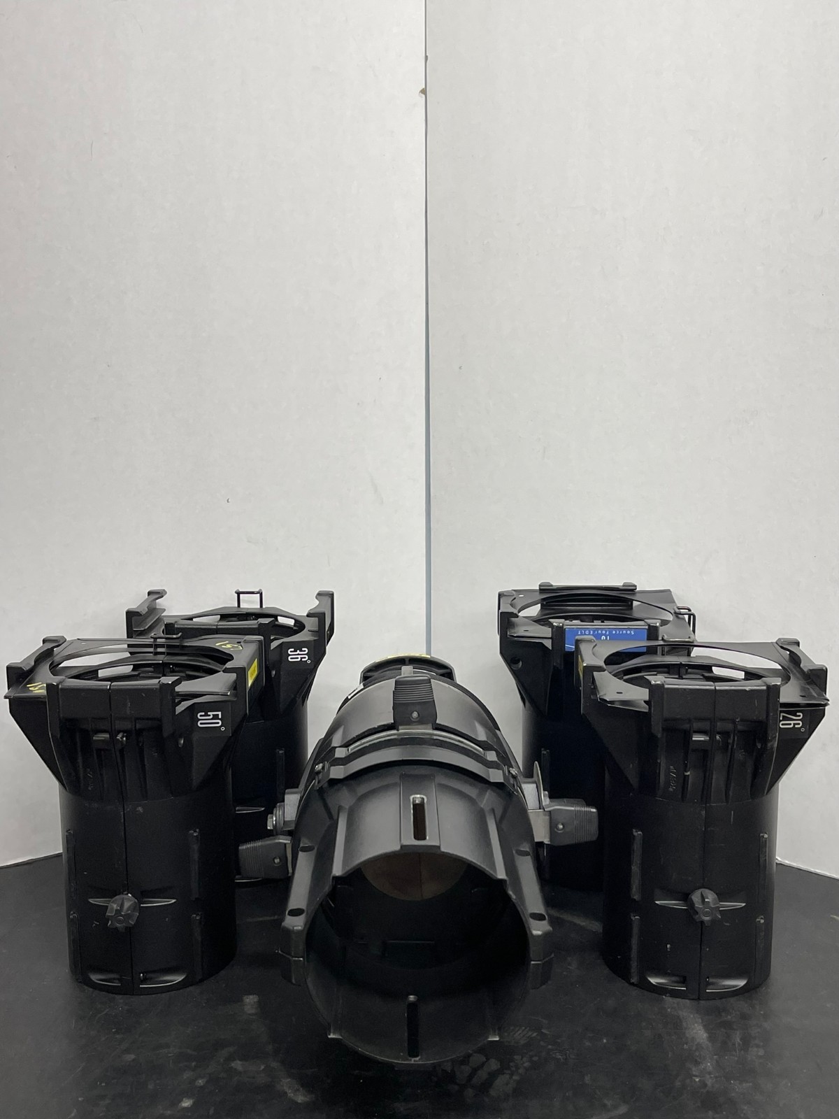 ETC Source Four Source 4 Leko 750W Kit With 19, 26, 36. 50 Degree Lenses