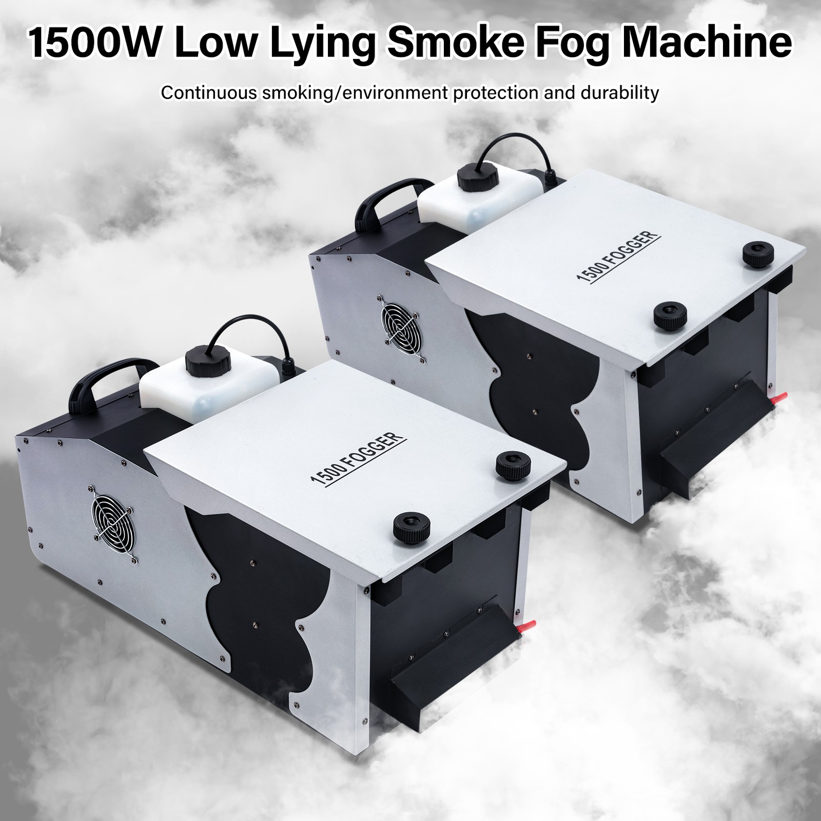 1500W No LED/8LED/12LED Light Smoke Fog Machine fogger Stage DJ Party w/ Remote