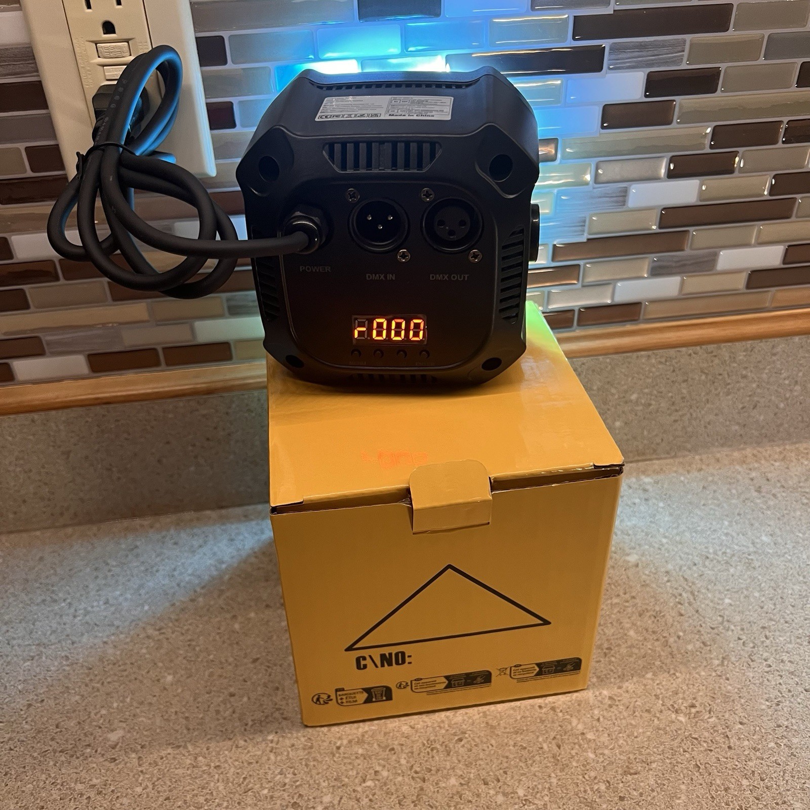 Mini 4″ Stage Light with Remote Control