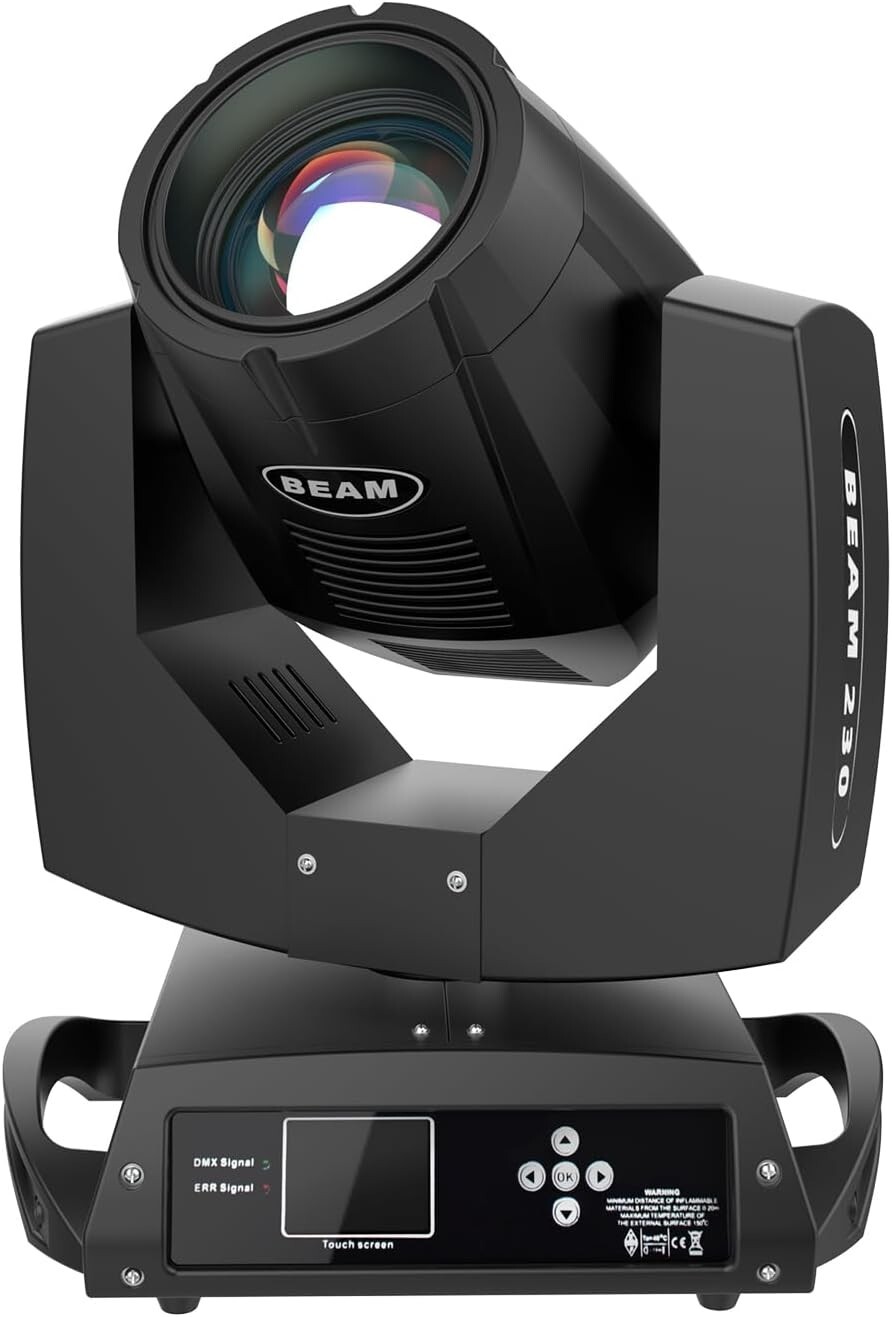 230W Beam 230 7R Stage Light – Moving Head 16CH DMX 512 with 17 Gobos 14 Colors