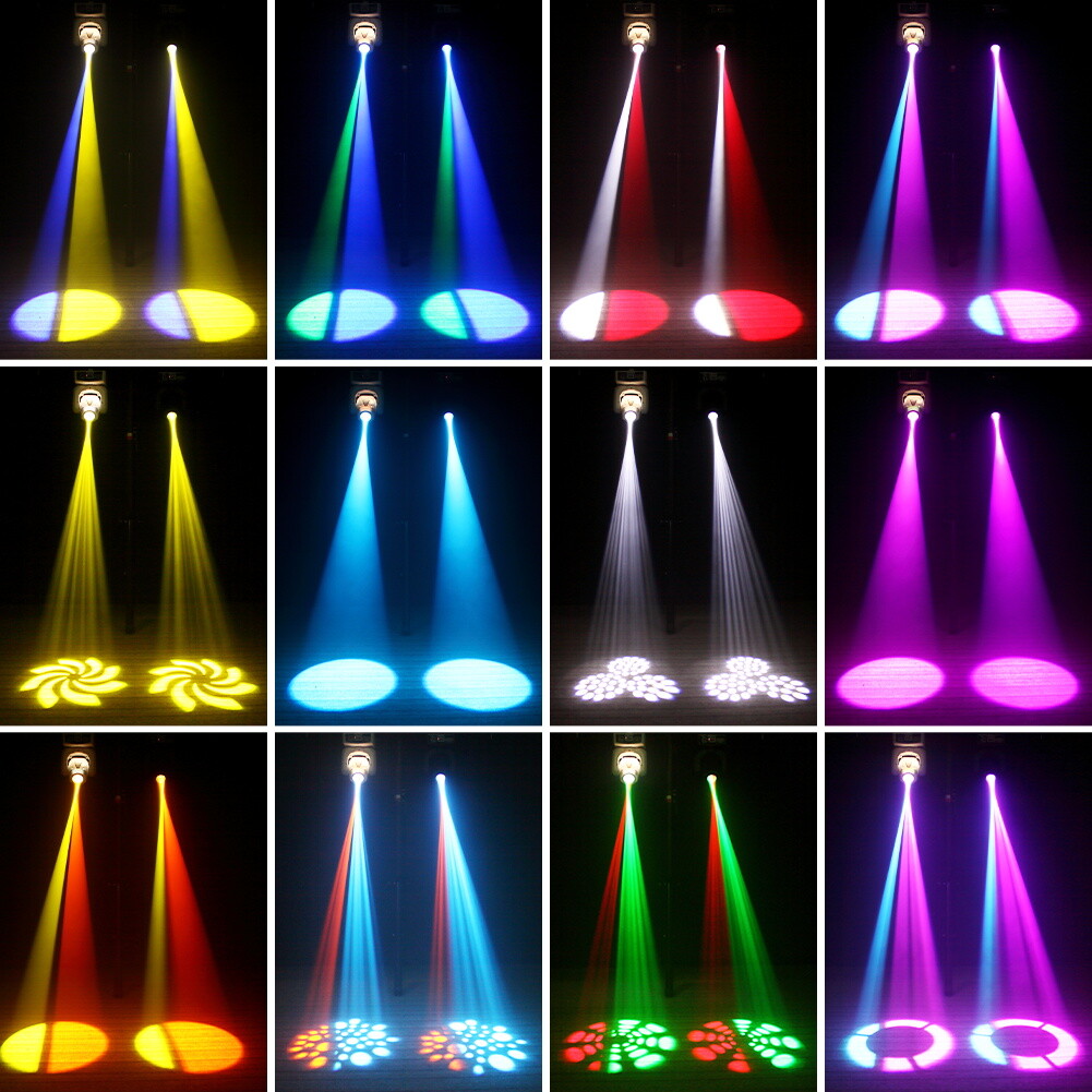 150W Beam 8Gobos Moving Head Lights Aluminum Alloy Stage Lighting Prism Effect