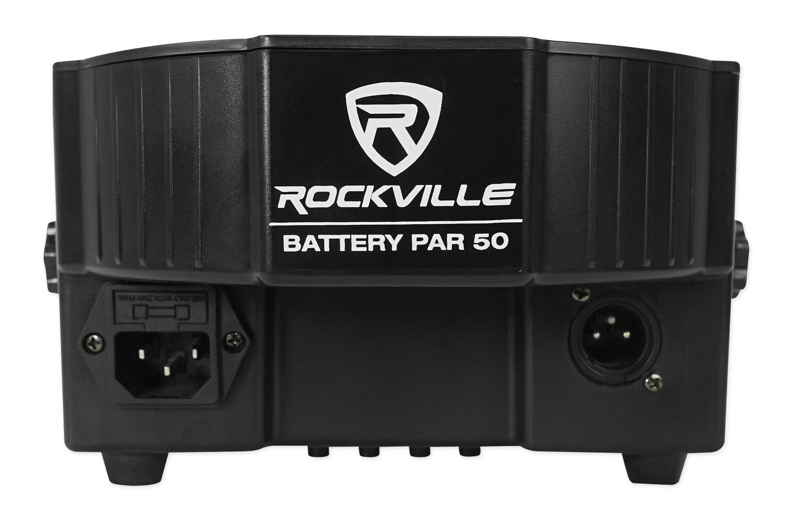 (4) Rockville BATTERY PAR 50 Rechargeable LED DMX DJ Club Wash Up-Lights+Remote