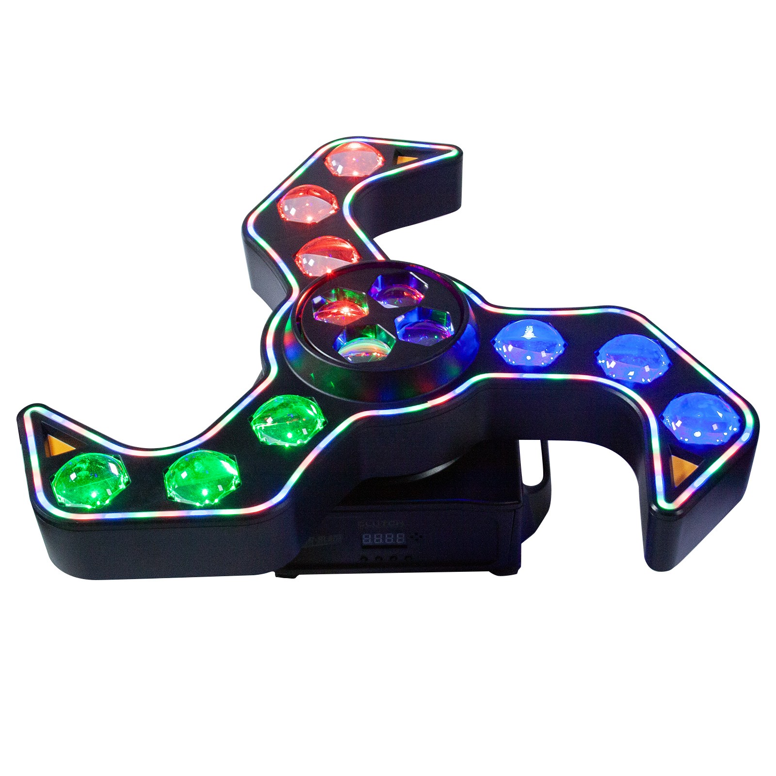 Clutch SPIN-BLADE 150W RGBW LED Motion Strobe Effect Light Fixture