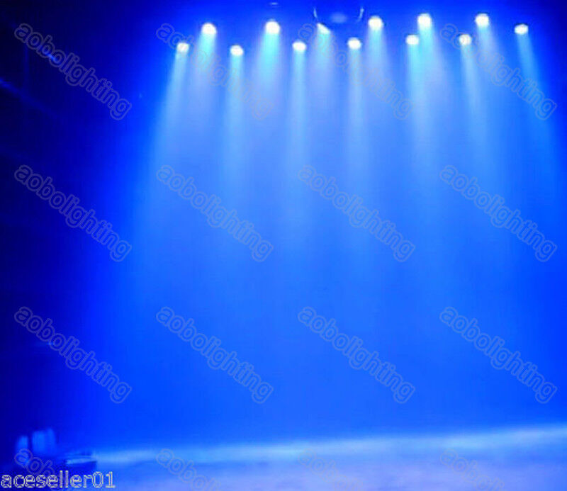 RGB LED Par Can Lights 54W LED Par Lights DJ Disco Party LED Par Stage Lighting
