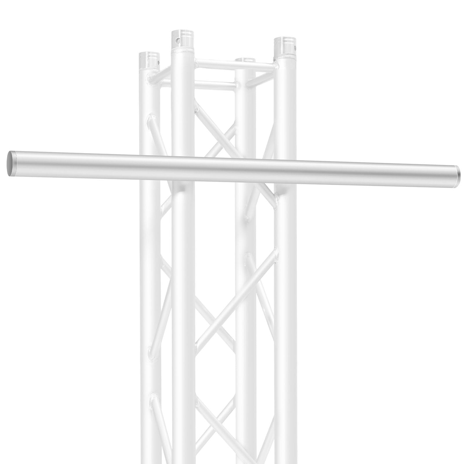 Yaocom 1 Pcs 40 Inch Aluminum Truss Mounting Pole Extension, Dual Clamp Cross…