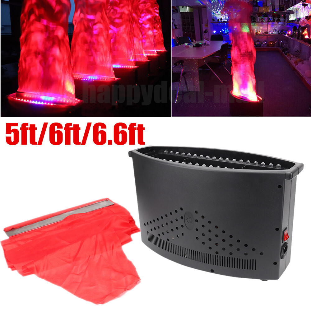 36 LED Flame Fire Light Machine Stage Atmosphere Effect Party Fake Fire Flame