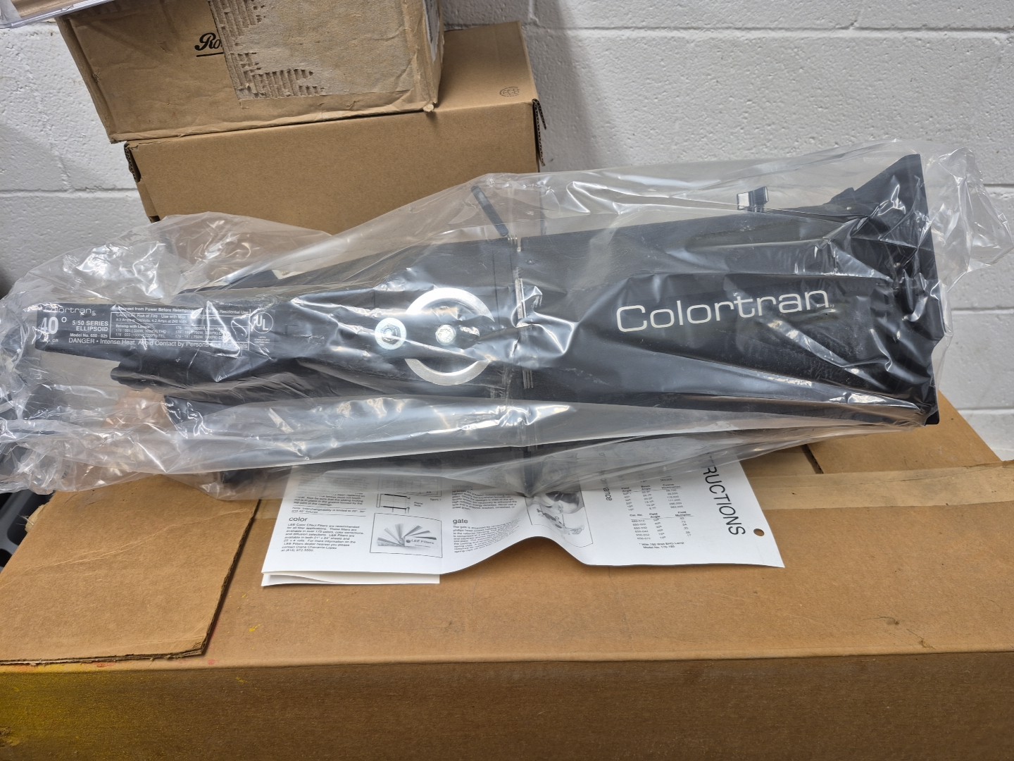 Leviton Colortran 650-025 Ellipsoid 5/50 Series Lighting Stage Theatre 40 Degree