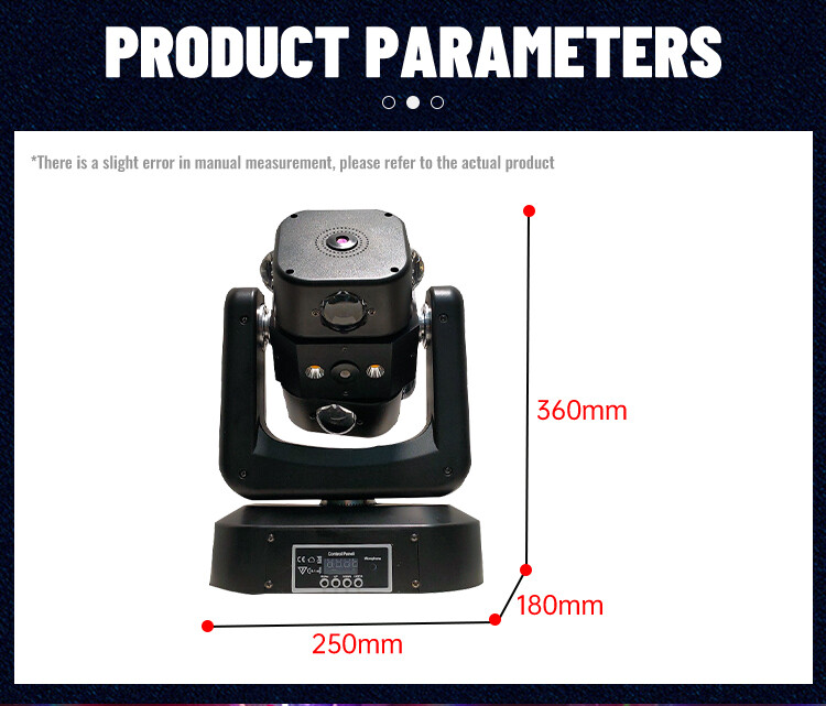 150W Arm Wind Fire Wheel LED Beam Laser Strobe Moving Head Light for DJs Party