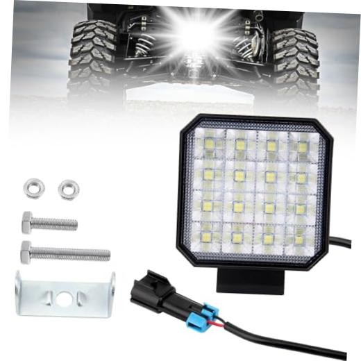 6500K Polaris Ranger LED Backup Light Accessories, Plug Play 20W Reverse Light