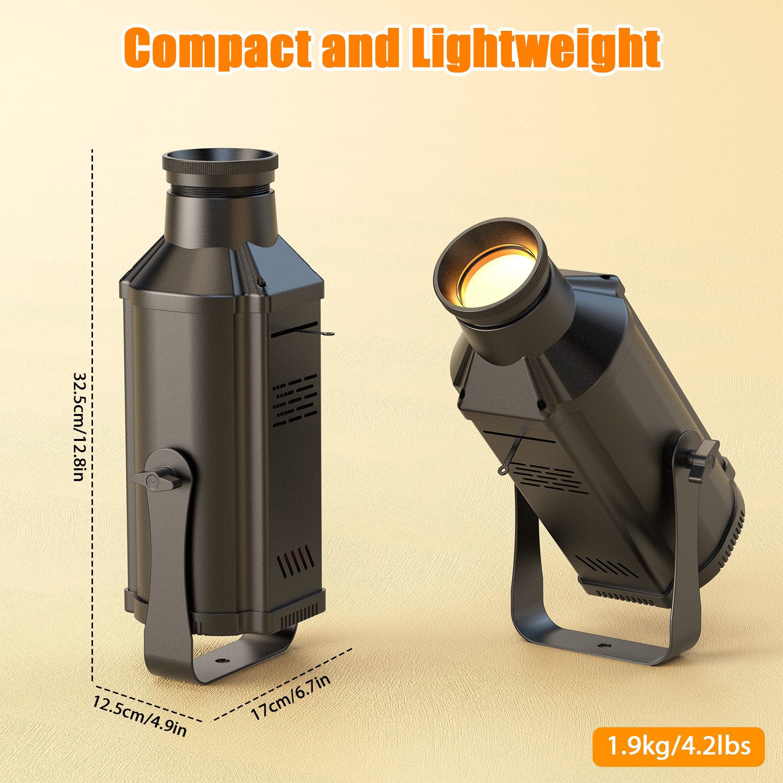 150W LED COB Dual Color PinSpot Light DMX Warm Cool White For Stage DJ Party