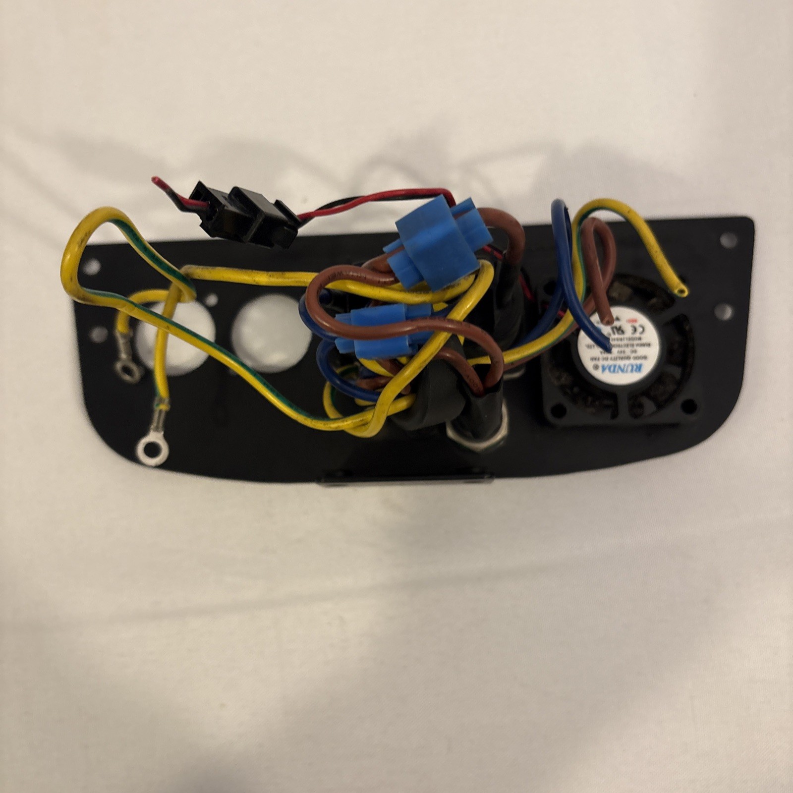 American DJ Focus Spot Two Rear Panel Complete Jacks Fan Fuse Holder
