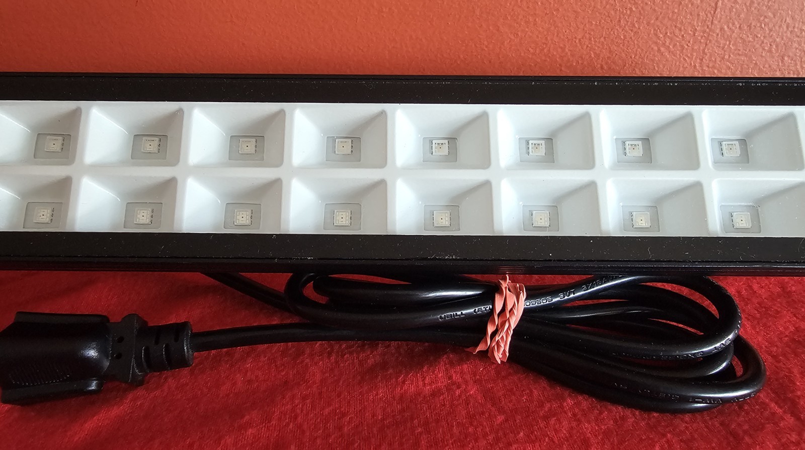 24 LED RGB Flood Light Bar 50W Stage DJ Wall Wash Uplight Tested Works Color