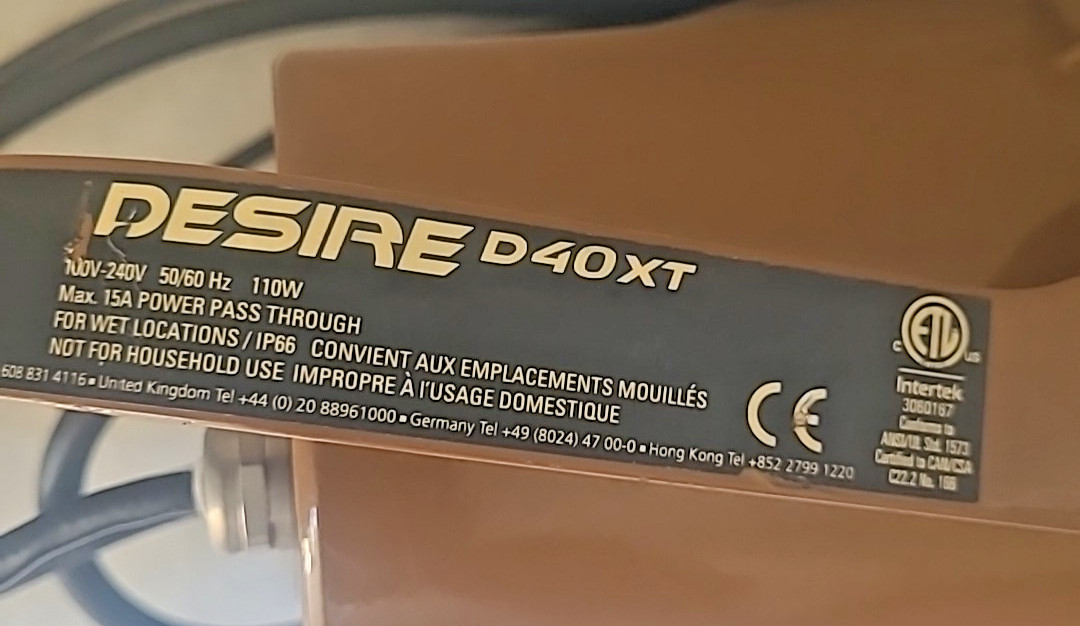 ETC DESIRE VIVID D40XT (no power cord) #2