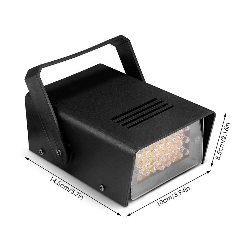 Disco Party Led Strobe Lights DJ 24 LED Flash Stage Light Wedding Party Rave