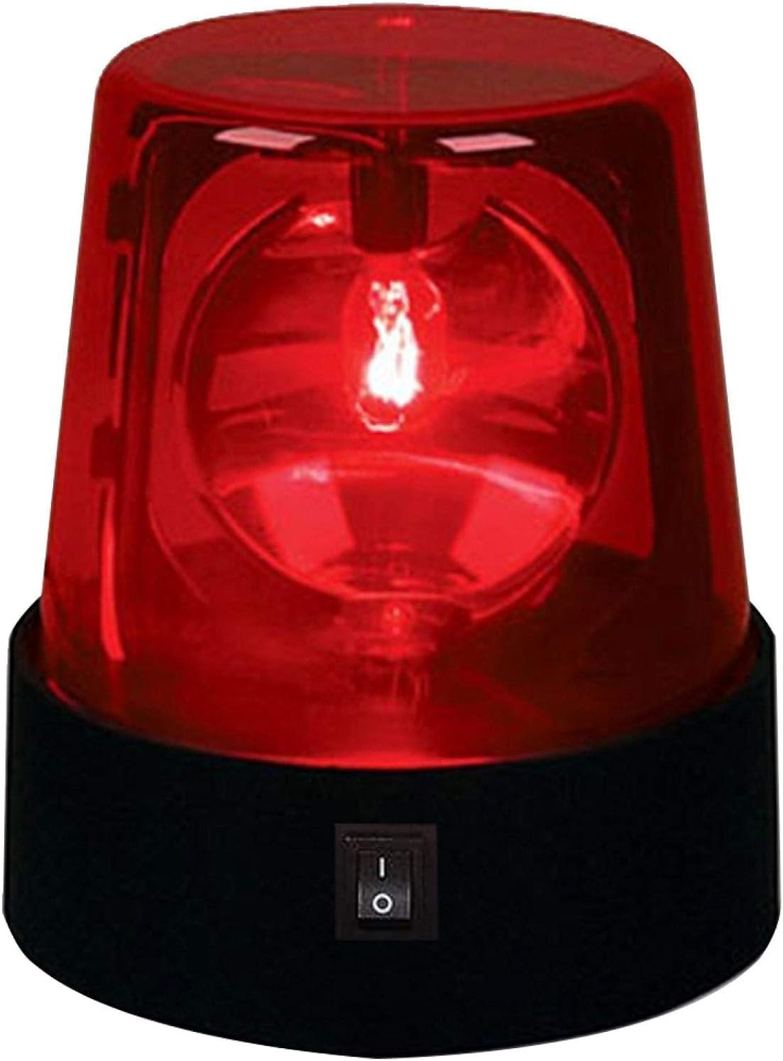 3Inch Rotating Red Flashing Beacon Party Lamp DJ Strobe Light, 360 Degree Flash