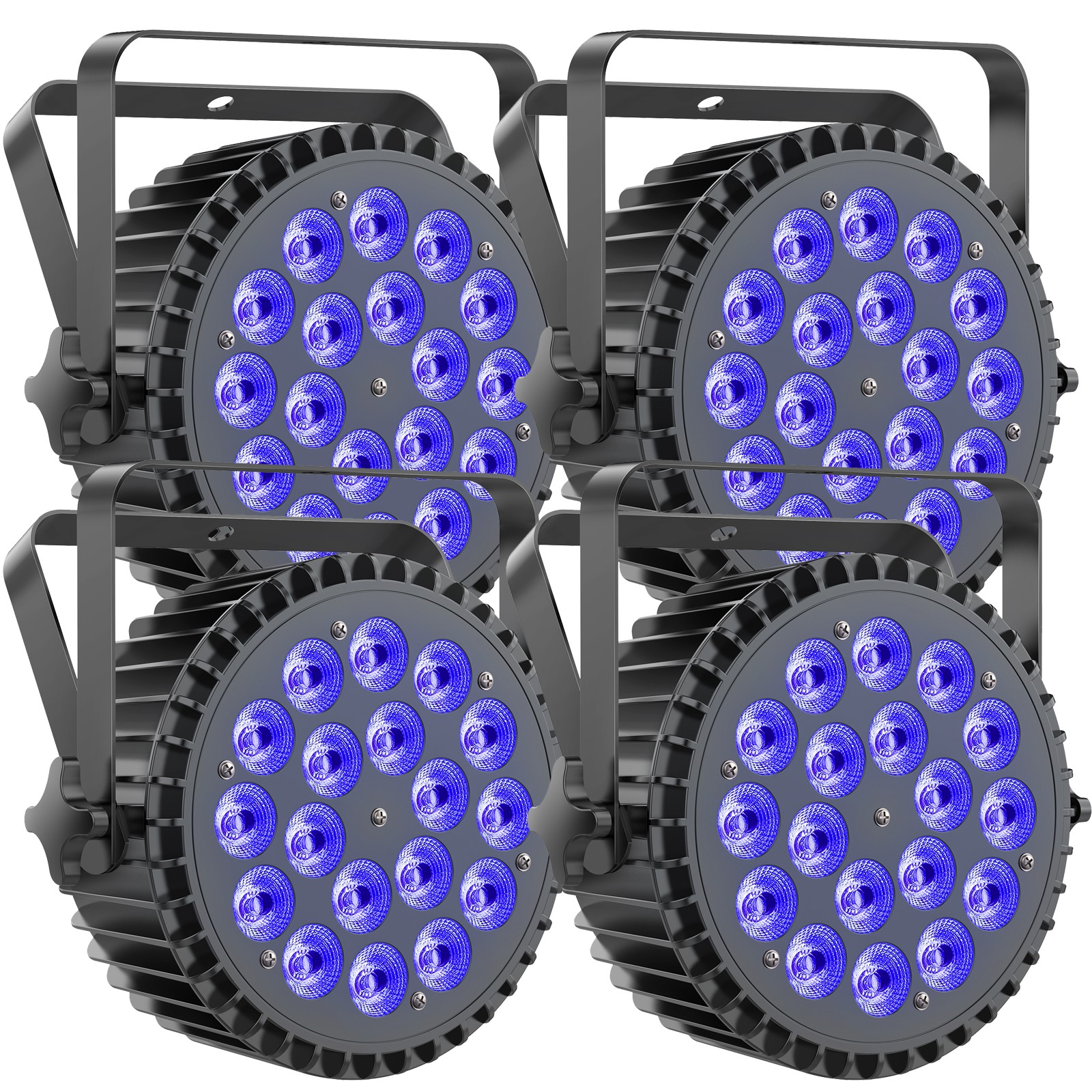 270W 18LED RGBWA UV PAR Light Stage Light DMX DJ Disco Party Club Show with case