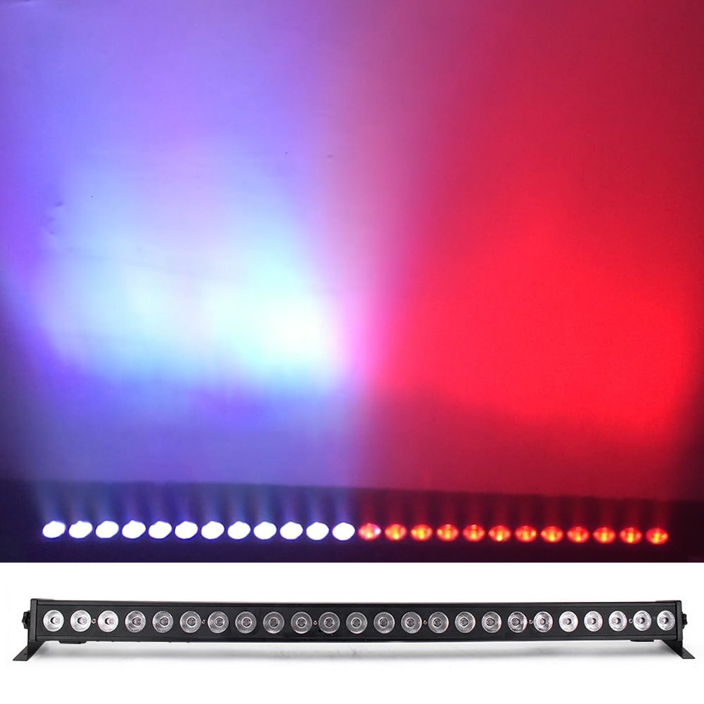 24x5w LED RGBW Wall Washer Stage Light DMX512 KTV Party DJ Disco Bar Show Decor