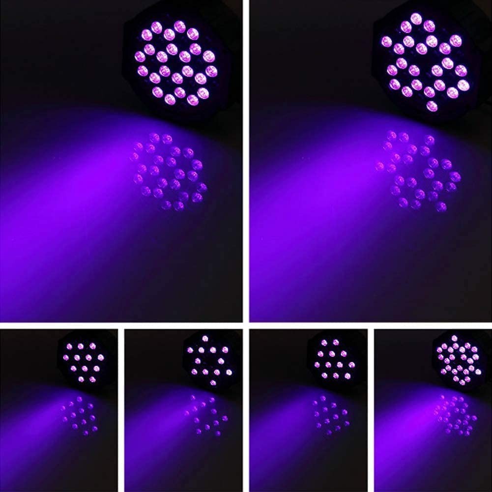Black Lights for Glow Party 72W UV 36LED Blacklight Glow in The Dark Black Li…
