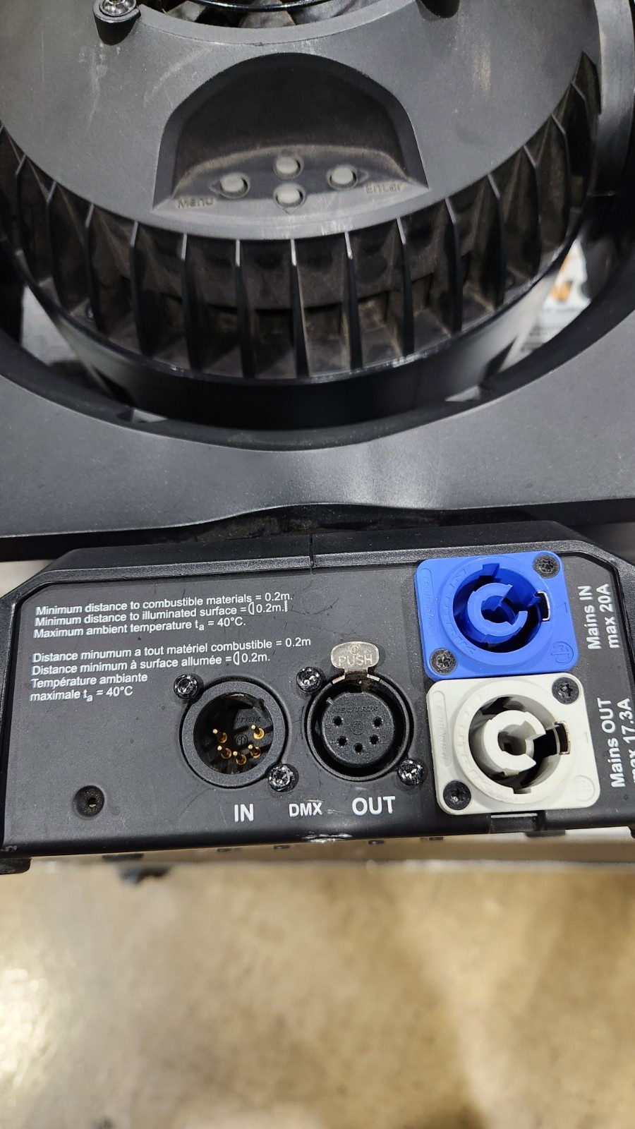 Martin MAC Aura LED Effect Wash Moving Head with Zoom & Backlight