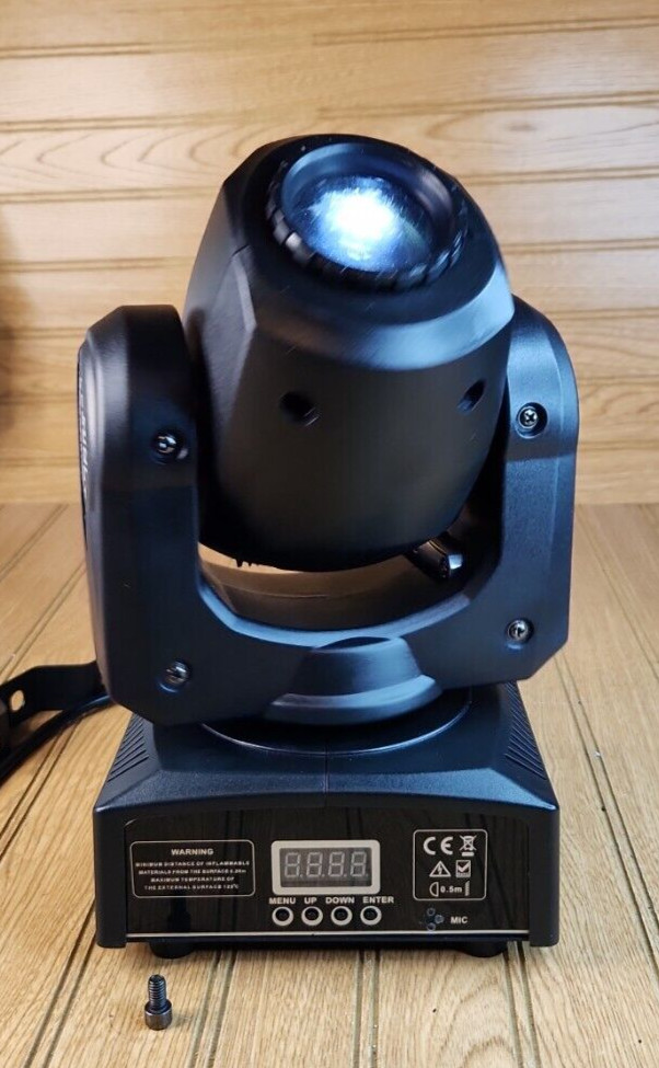 60W Mini Led Dmx Gobo Moving Head Spot Light For Club DJ Stage Lighting Party