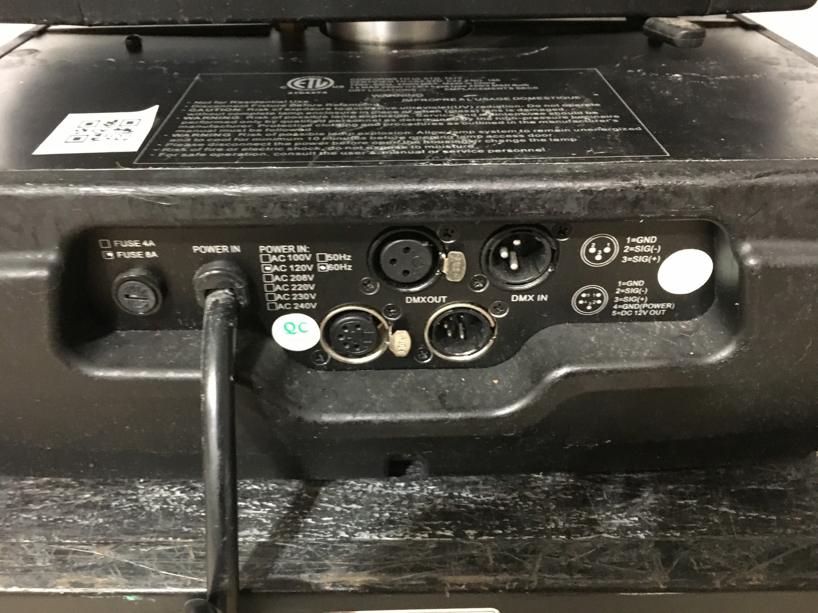 Elation Design Spot 250 Pro Moving Head DMX Stage Lighting Fixture *READ*