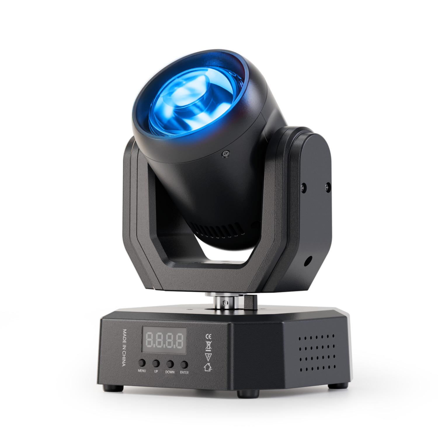 80W Moving Head LED Lights RGBW Beam Stage Spot Disco Show DJ Lighting DMX