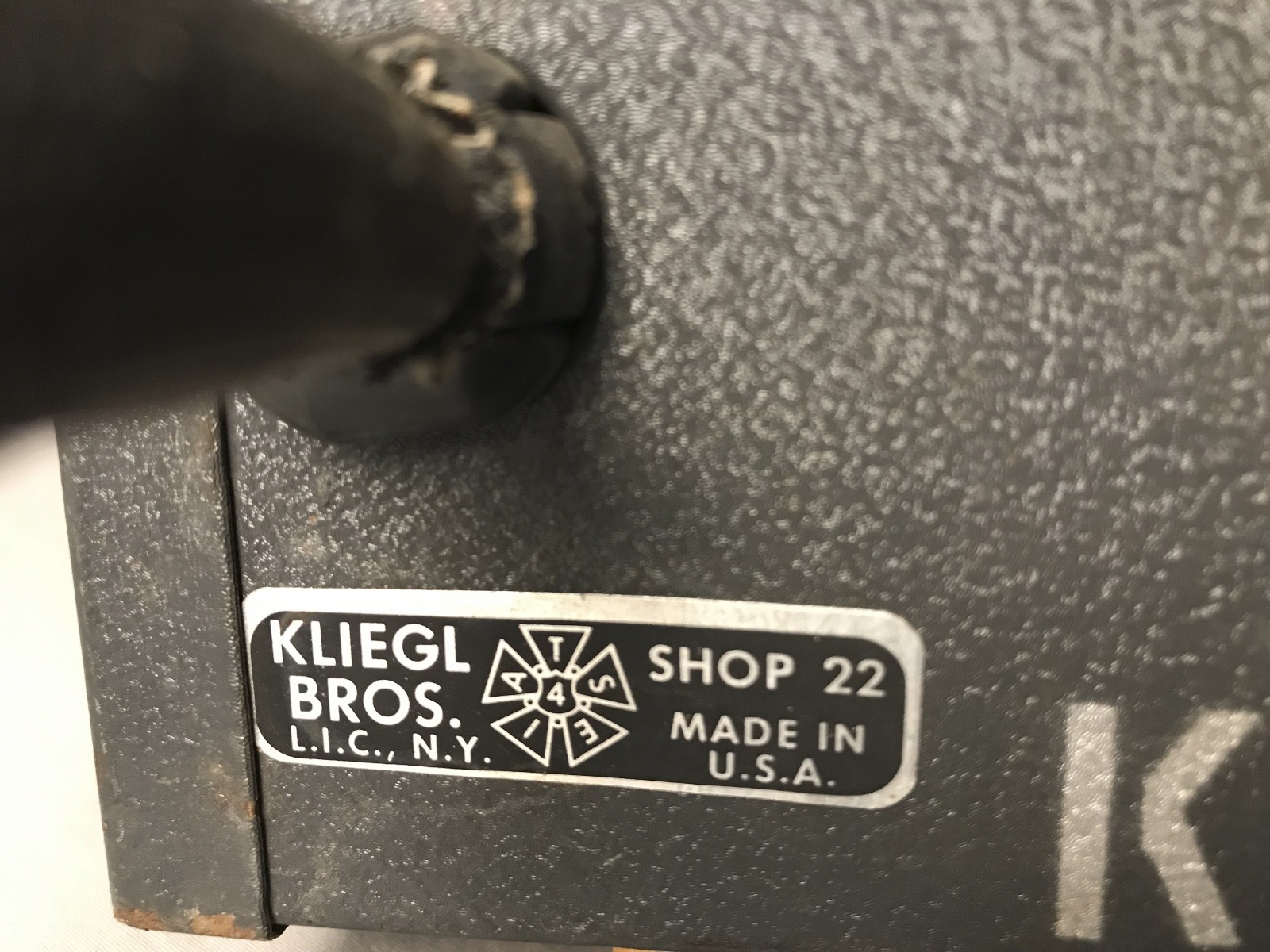 Vintage Kliegl Bros NYC – Stage Light #3518 Shop 22 -Retro Mid Century –