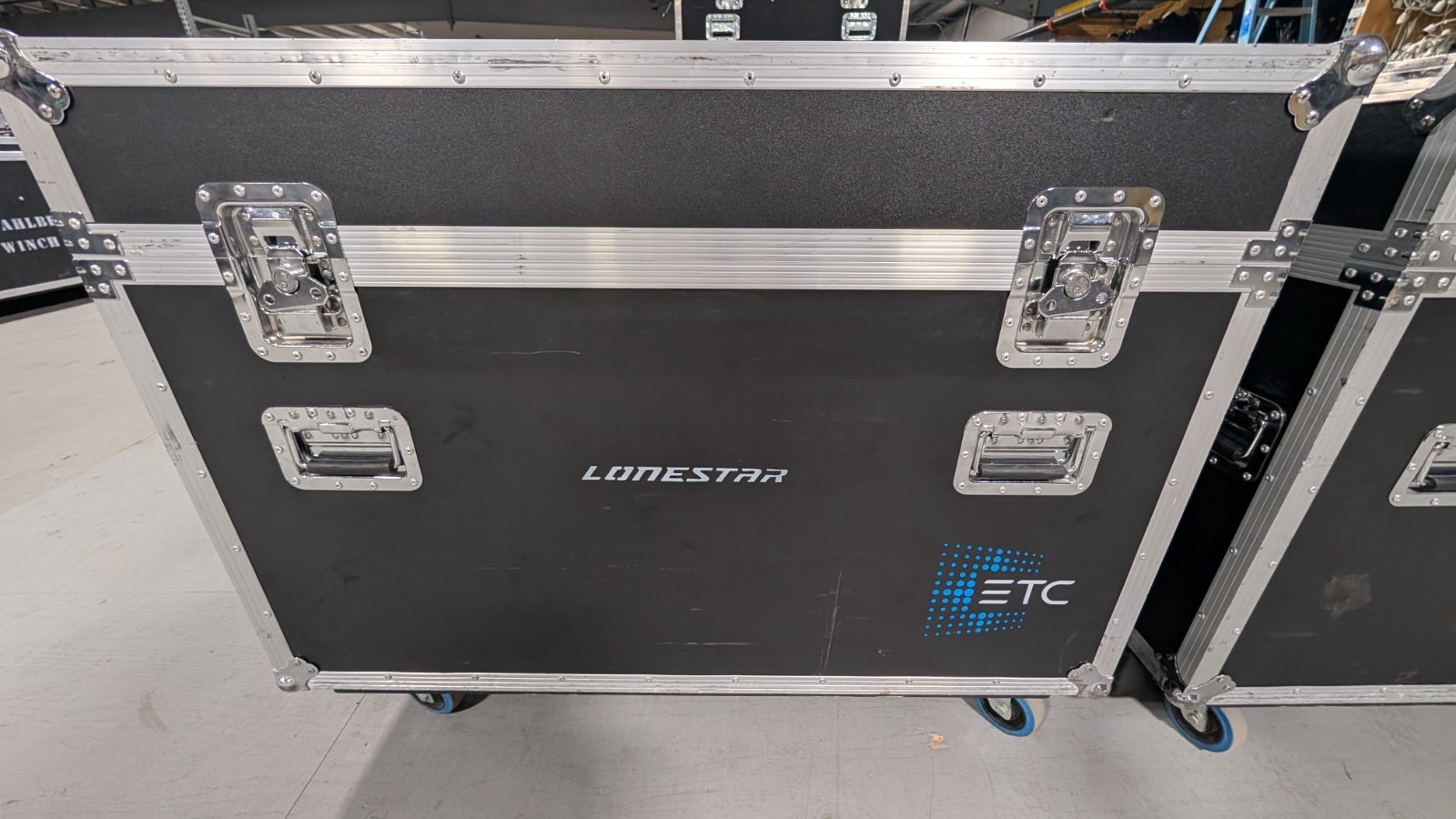 SET OF 3 HIGH END SYSTEMS / ETC LONESTAR LED MOVING LIGHT W/ ROAD CASE