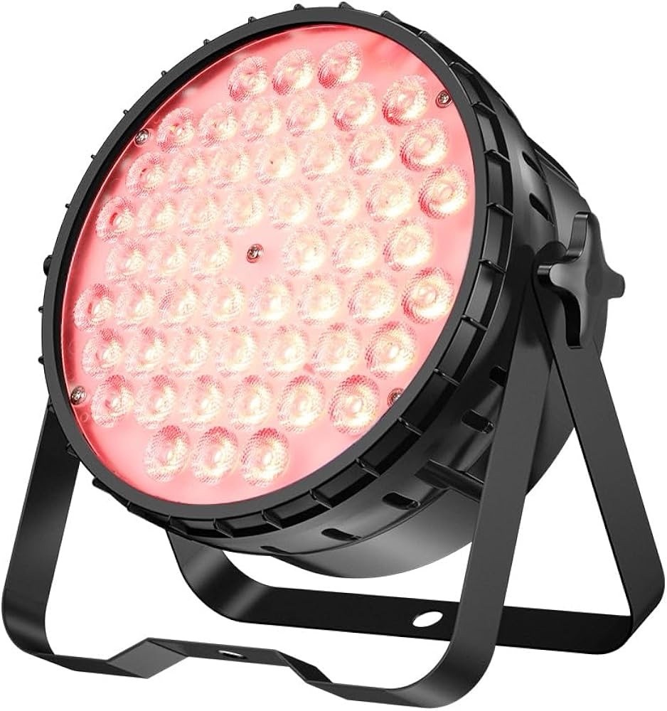 Betopper 54 * 4W High CRI Par Light, CRI/RA 90 RGBW 4 in 1 Ultra-Bright LED Stag