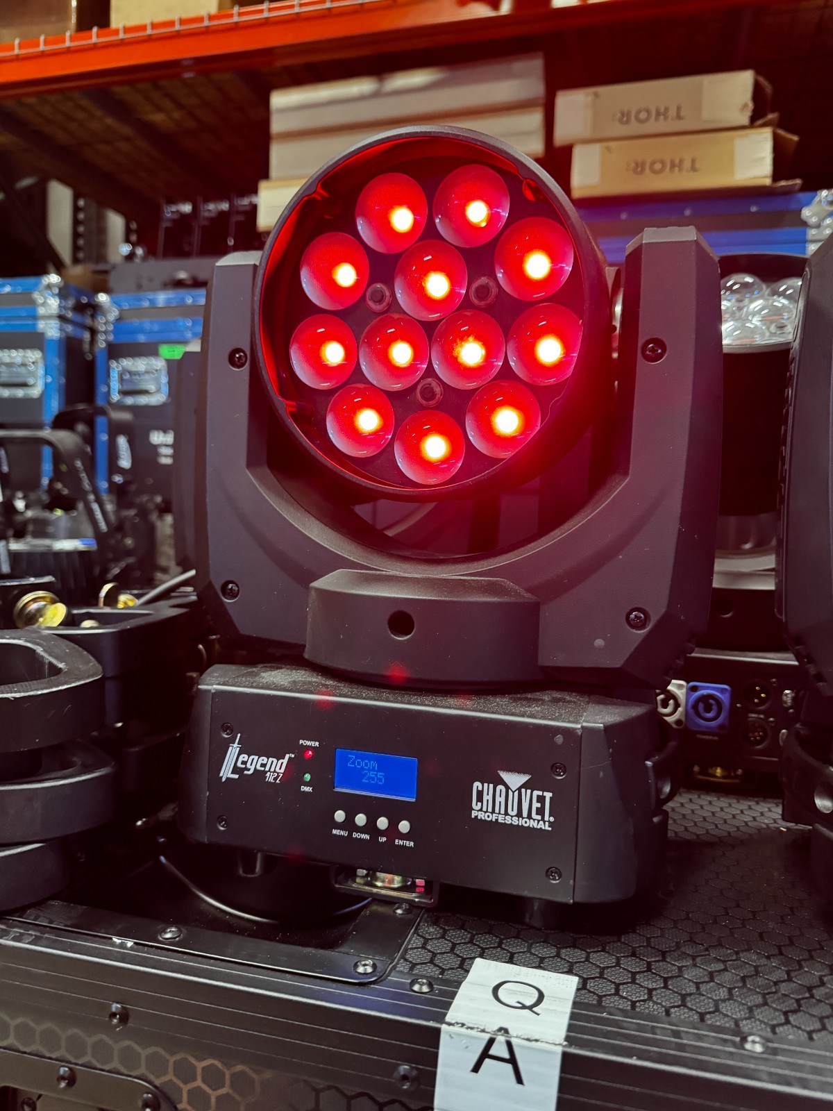 CHAUVET Legend 412z 12x10w Zoom 10-33 Degree LED DMX Wash Aura/R2 Type 8x Availa
