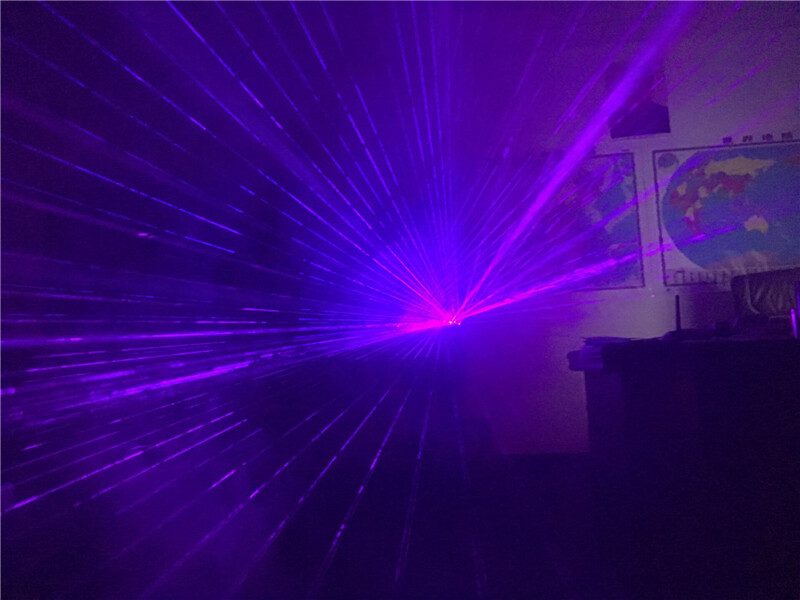 2in1 LED Light Blue-violet Laser Gloves DJ Dancer Stage Lighting Bar Party Glove