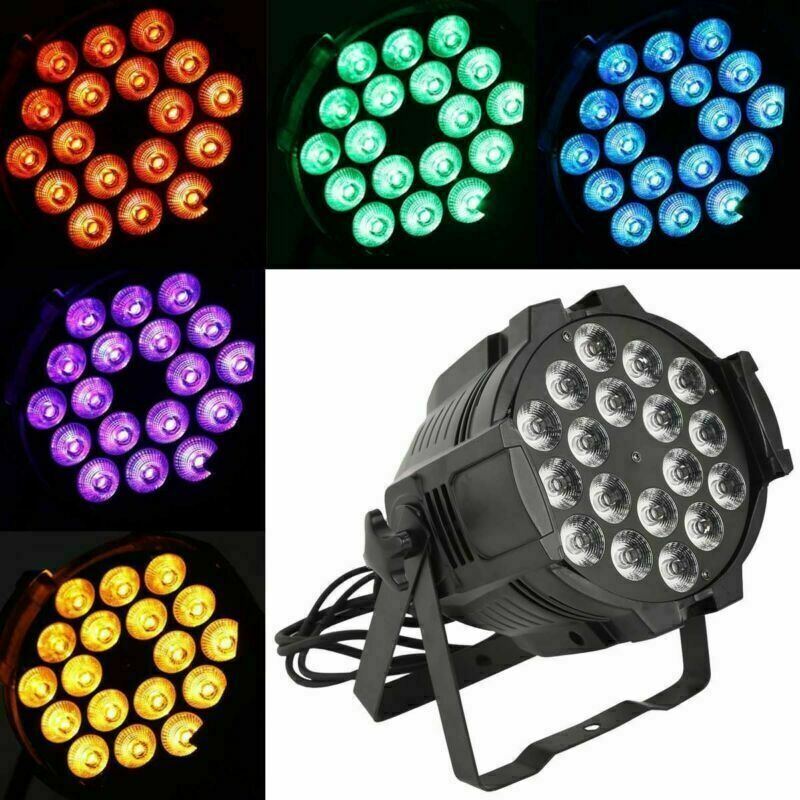 10PCS Par Stage Light 270W RGBW 18 LED Strobe Beam DMX512 DJ Disco Party Show