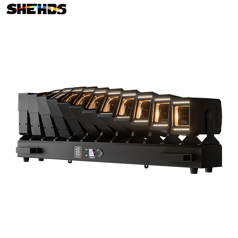 GalaxyJet 12x60W LED RGBW Beam Moving Head Light Matrix With Ring Stage Concert