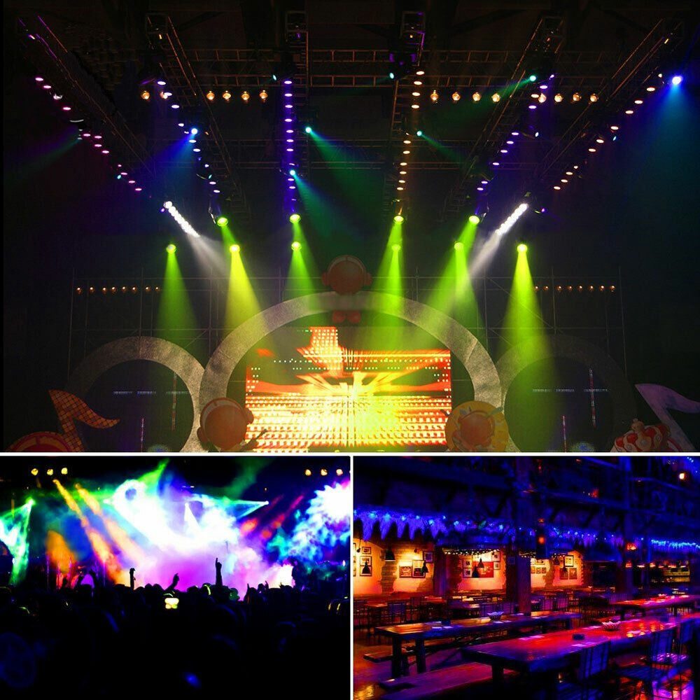 36LED 108W PAR Light RGB Stage Lighting DMX Control Beam Party Disco DJ Lights