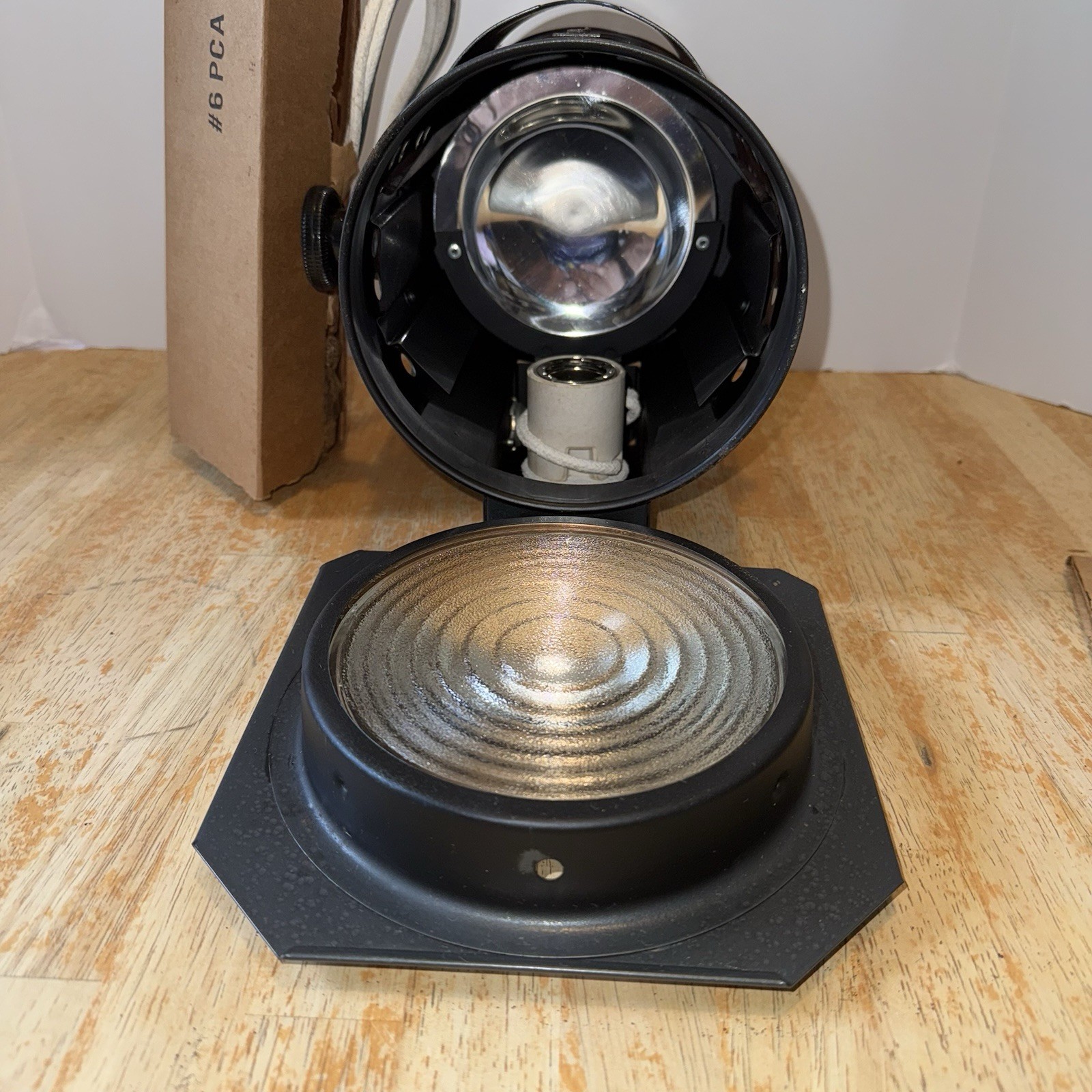 70’s Fresnel TIMES SQUARE Theatrical And Studio Supply Theatre Stage Spotlight