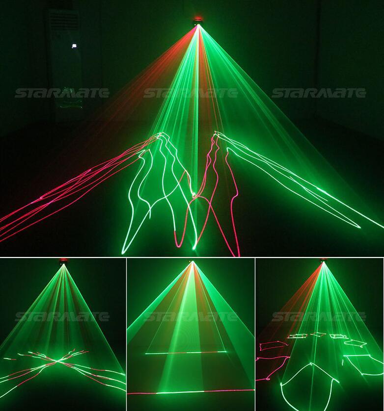 Remote DMX Music RGY Laser Stage Scanner DJ KTV Dance Gig Party Stage Light Show