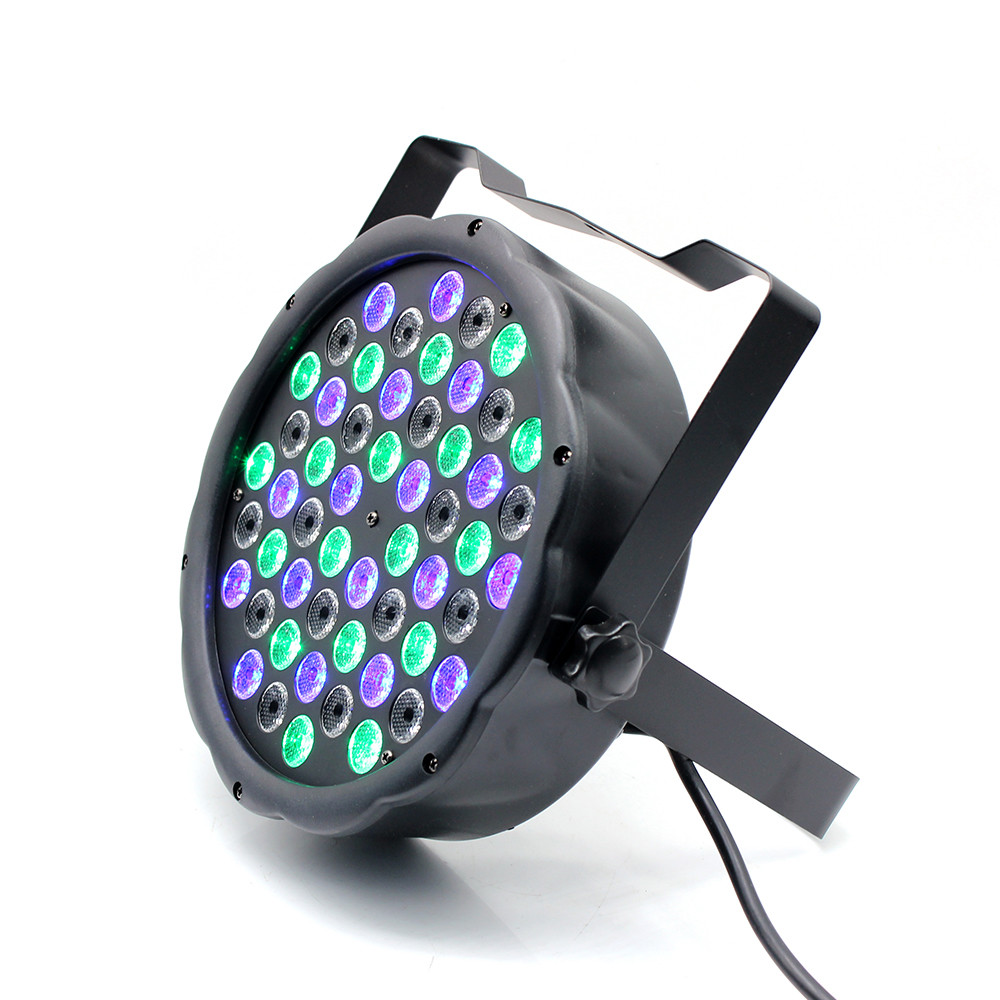 3 in 1 DJ Disco Slim Par Light 54 LED RGBW DMX Stage Lamp Bar Party Club Show