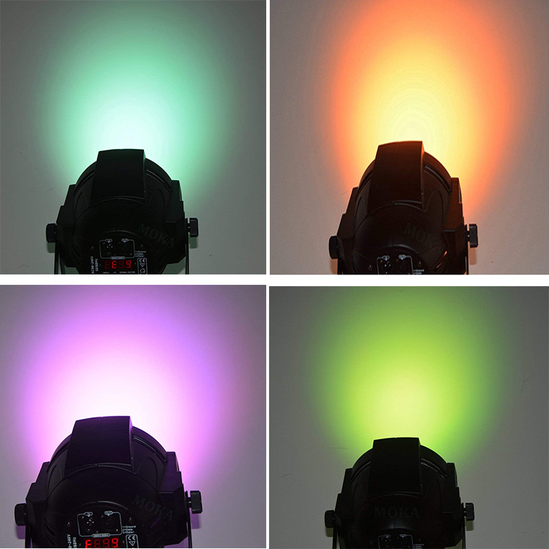 Par Can Stage Light 270W RGBW 18 LED Strobe Beam DMX512 DJ Disco Home Party Show