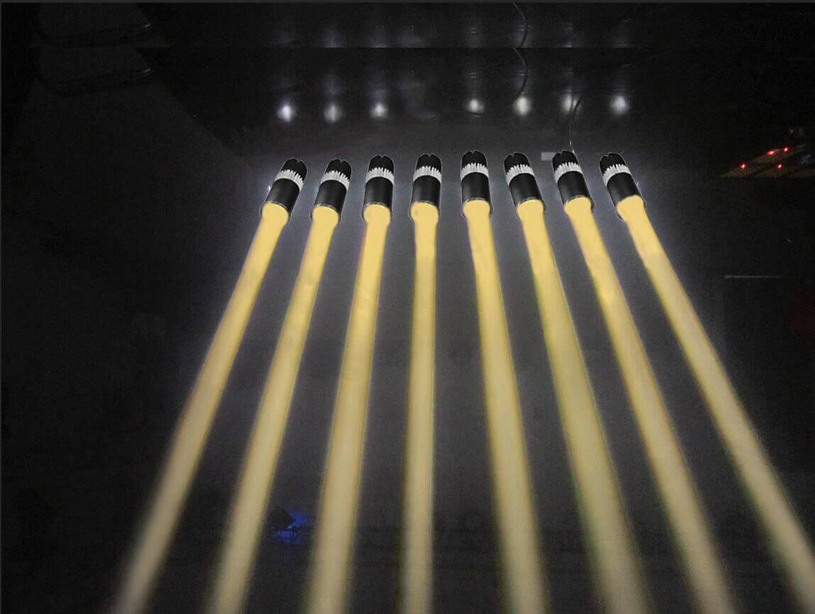 15W Double White LED pinspot Manual Focus