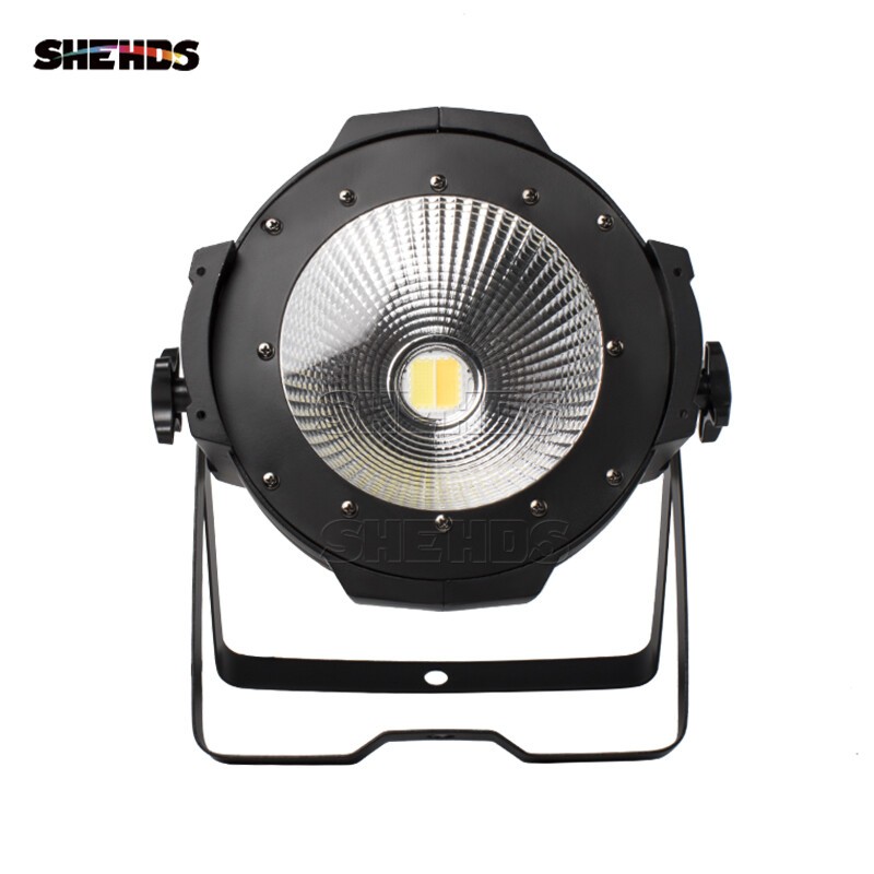 6PCS 200W Audience Blinder COB LED Par Light Cool + Warm White DMX Stage DJ Show