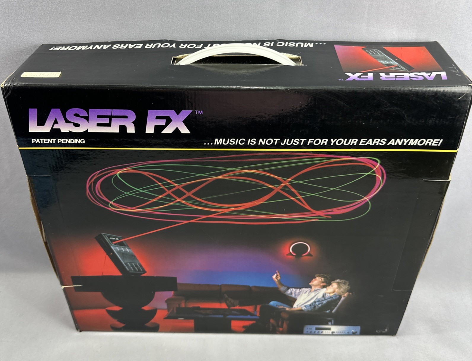 Vintage 1980s DJ LASER FX Stereo Visual Music Sound Activated Laser Light Show