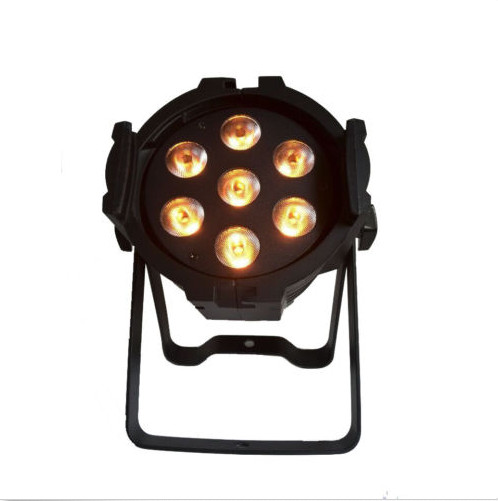 8pcs 7x15W Led Full Color RGBWAUV Par Light DMX512 Stage Performance Stage Light