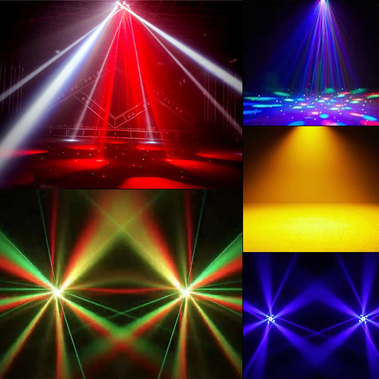 4In1 4Head 80W Stage Laser Light DMX Stage Lighting DJ Party Lighting Effect🌟