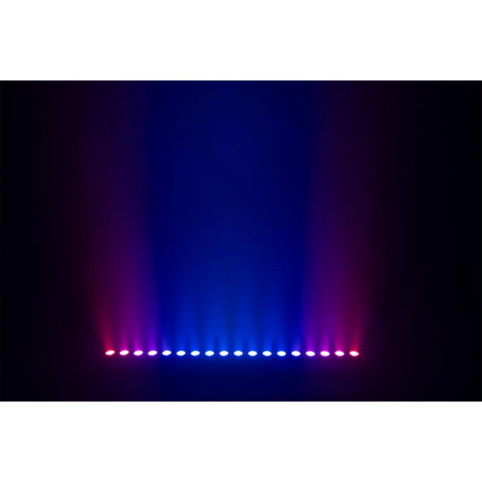 Eliminator Lighting Mega Color Q18 1-Meter 18x 4W RGBA LED Linear Fixture